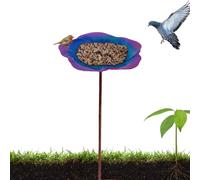 Mangeoire à abeilles avec motif floral - Délicat décoratif pour jardin | Bol de jardin pour pollinisateurs, hydratation parfaite des abeilles, cour façonnée et utilisation en extérieur, support