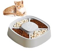 Mangeoire à alimentation lente pour chats, bol à nourriture lente - Mangeoire lente anti-déversement pour animaux de compagnie avec bords plus élevés,Mangeoire interactive pour chat et chiot, entraîne