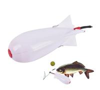 Mangeoire à appâts pour fusée,Conteneur en forme de fusée pour carpe - Mangeoire de fusée de pêche à la carpe, porte-appât flottant, Spomb de pêche pour attirer les outils d'alimentation d'appâts de n