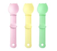 Mangeoire à bande pour chat, cuillère à friandises à presser pour chat, cuillère à friandises pour chats, accessoires de cuisine antiadhésifs, tube de friandises pour chats, distributeur de friandises