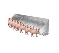 Mangeoire à bétail robuste de grande capacité pour porcelets, porcs, volailles, moutons et chevaux, solution d'alimentation durable