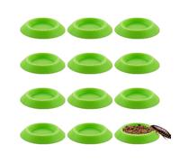 Mangeoire À Cafards 12 Pièces Plateau d'Alimentation Pour Terrariums Et | Bol D'alimentation À Blattes Pour Mille-pattes Invertébrés Nains Petits Animaux De Compagnie