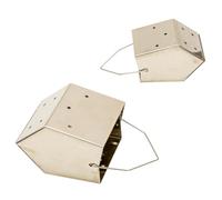 Mangeoire à carpe rapide | Piège efficace multi-espèces Cage de pêche portable - Piège à lancer résistant à la rouille pour lac, dorade professionnelle, réservoir débutant