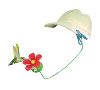 Mangeoire à chapeau pour colibri, mangeoire en forme de , décoration de jardin, station d'alimentation pour observation de la faune, voyage, camping, sac à dos, pêche, parc d'arrière-cour