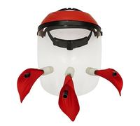 Mangeoire à Colibri Casque pour Adultes, Rouge réglable, modèle Original, 28 x 26 cm, Observation Mains Libres, Voir Les colibris de près, Accessoire ludique et décoratif