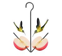 Mangeoire à colibris | Fourchette de rangement avec crochet, petite mangeoire à oiseaux, fournitures pour animaux domestiques, pour calopsitte, moineau, canari, colibri, fruits, légumes, extérieur