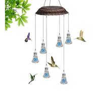 Mangeoire à colibris - Pendentif décoratif d'extérieur | Mangeoire à oiseaux à suspendre, pour jardin, terrasse, pelouse, fenêtre, balcon, terrasse, attraction de la faune