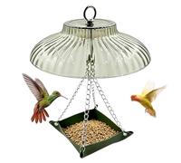 Mangeoire à colibris pour extérieur,À l'épreuve des écureuils suspendable - Mangeoire pour petits oiseaux résistante à la pluie | pour une utilisation sur jardin, rambarde, porche, arbre, terrasse, pa