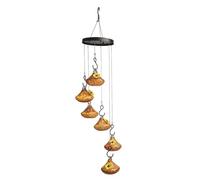 Mangeoire à colibris pour Jardin et terrasse, mangeoire à Eau en Verre Suspendue avec 6 Tasses, prête à Crocheter, 13 x 26, 77 po, Eau pour colibris en Verre Suspendu, décoration de Jardin, Porche,