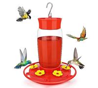 Mangeoire à colibris pour l'extérieur, mangeoires pour Colibri à Suspendre pour l'extérieur Contre Les Fourmis et Les Abeilles, mangeoires pour colibris en Plastique, mangeoire pour colibris - 652 g