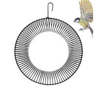 Mangeoire À Couronne De Suif, Mangeoire À Boules De Suif, Mangeoire À Oiseaux Couronne, Mangeoires À Écureuils pour L'extérieur, Support Rond en Métal Suspendu pour Boules De Graisse pour L'extérieur