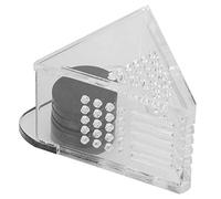 Mangeoire à Crevettes, Mangeoire Vivante pour Poissons, Anneau d'alimentation pour Poissons d'Aquarium, Tasse à vers Rouge, Récipient d'alimentation en Acrylique Flottant pour