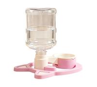 Mangeoire à eau amovible pour chat avec base d' anti-basculement | La base de verrouillage à ventouse maintient le bol immobile sur le carrelage et la moquette en bois pour réduire les