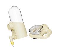 Mangeoire à Eau et Bol à Nourriture pour Oiseaux, Conception Anti-Fuite, Abreuvoir Automatique sûr pour l ' Alimentation des Petites et des Cages, Distributeur d ' Eau Automatique Essentiel