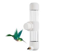 Mangeoire à eau pour oiseaux - Abreuvoir automatique pour perroquet, cage anti-fuite, type grève, mangeoire à eau suspendue pour pinson, geai bleu, mésange, perroquet, canari intérieur et extérieur