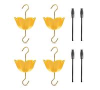 Mangeoire à eau pour oiseaux - Pour jardin, cour, colibri - Crochet - À suspendre - Pour mangeoires à colibris en plein air