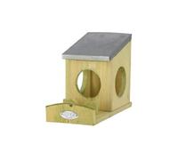 Mangeoire à écureuil pour beurre de cacahuètes - Beige - H 18,5 cm