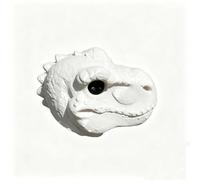 Mangeoire à écureuil tête de Dinosaure - Distributeur Suspendu tête d'animal drôle pour Jardin, Cour & extérieur, Station d'alimentation pour maïs, Noix & graines