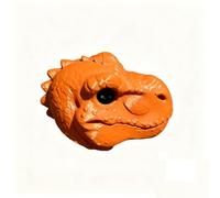 Mangeoire à écureuil tête de Dinosaure - Distributeur Suspendu tête d'animal drôle pour Jardin, Cour & extérieur, Station d'alimentation pour maïs, Noix & graines