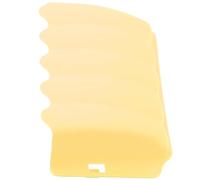 Mangeoire à Foin en Plastique Jaune pour Lapin, Support Suspendu | Hamster, Nettoyage Facile, Limite les Morsures, Aide à Garder L’aliment la Cage