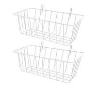 Mangeoire À Foin pour Lapin - Alimentation sans Gâchis Et Stockage Haute Capacité | Râtelier À Foin Suspendu en Métal pour Cochons d'Inde, Lapin, Furet | Grille Facile À Nettoyer, Lot De 2