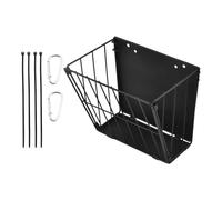 Mangeoire à Foin pour Lapins Mangeoire à Foin Pliable for Lapin, Stockage d'aliments avec Crochet en Acier, Panier d'alimentation for Petits Animaux de Compagnie, Accessoires muraux