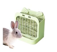 Mangeoire à foin pour lapins, support à foin en métal ABS de grande capacité | panier suspendu pour cage de prévention des déchets 500G, station d'alimentation hygiénique pour Porcel