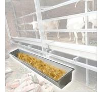 Mangeoire à foin robuste pour chèvres, veaux, agneaux et porcs - Durable, facile à nettoyer pour une alimentation efficace