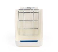 Mangeoire à foin - Support d'alimentation - Fabrication soignée - Durable - Pratique - Lavable - Fournitures pour animaux domestiques - Accessoires ménagers - Beige