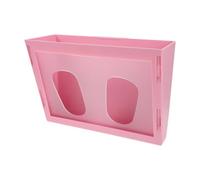 Mangeoire à Foin Suspendue pour Lapins, Râtelier Métallique Rose
