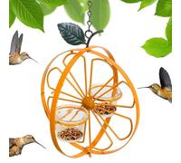 Mangeoire à gelée d'Oriole, mangeoire à oiseaux orange | Mangeoire à colibri orange - Conteneur à gelée de raisin à suspendre, porte-fruits pour mangeoire à eau pour oiseaux a
