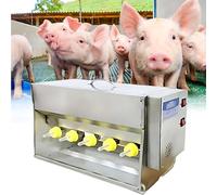 Mangeoire à lait pour porcelets, machine d'alimentation automatique avec son, station de soins pour les agneaux et les petits bovins, dispositif d'agitation pratique, 576 lingettes au total