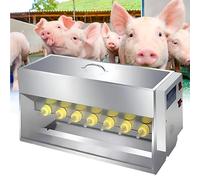 Mangeoire à lait pour porcelets, machine d'alimentation automatique avec son, station de soins pour les agneaux et les petits bovins, dispositif d'agitation pratique, 576 lingettes au total