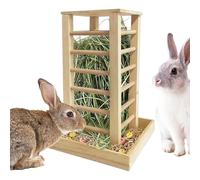 Mangeoire à lapins,Rack pour l'alimentation des animaux de grande capacité - Support de foin pour lapins - Pour bouclés lapins animaux domestiques de petite taille écureuils cinci