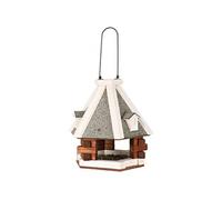 Trixie Mangeoire à oiseaux à suspendre Natura TR-5577 G ø 36 cm Marron/Blanc