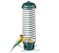 Mangeoire à oiseaux à suspendre, anti-écureuils - Mangeoire en spirale pour colibri, pour observer les oiseaux, parc, porche, terrasse, jardin, patio, pelouse, jardin, jardin, cour, balcon