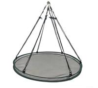 Mangeoire à oiseaux à suspendre pour boules de graisse - Filet anti-oiseaux en maille pour station de jardin Vert 61 cm (76 cm)