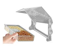 Mangeoire À Oiseaux | Avec Montage À Ventouse | Station D'alimentation - Pour Jardin, Balcon, Terrasse, Balustrade, Alimentation Hivernale, Observation Des Oiseaux À L'extérieur Pour Balcon, Jardin, T