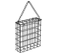 Mangeoire À Oiseaux D'extérieur - Cage en Treillis Métallique À Suspendre, Support d'alimentation en, Mangeoires Attirant La Faune | Les Jardins Suspendus Fournissent des Oiseaux, pour La