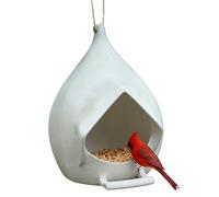 Mangeoire à Oiseaux | Distributeur de Imperméable au Remplissage Facile - Mangeoire à Colibris - pour Terrasse Balcon Pelouse Véranda Parc et Observation des