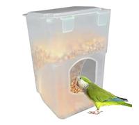 Mangeoire à oiseaux,Distributeur de nourriture pour animaux résistant aux intempéries et anti-éclaboussures,Chargeur pour oiseaux à l'intérieur de la cage | Pour comment Calopsitta Canari Cacatua
