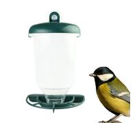 Mangeoire à oiseaux, distributeur mural, libération automatique de nourriture, installation à ventouse, décoration de jardin, balcon, idéale pour les colibris, le jardin, l'observation des oiseaux de