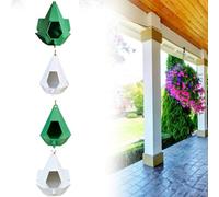 Mangeoire à oiseaux en plastique à suspendre pour soutenir la diversité des oiseaux grâce à un arrangement de port d'alimentation réfléchi (B - Vert)