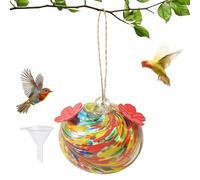 Mangeoire À Oiseaux En Verre Mangeoire À Oiseaux Mosaïque Décorative