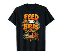 Mangeoire à Oiseaux Feed The Birds Backyard T-Shirt Graphique avec Valeur