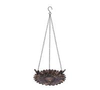 Mangeoire À Oiseaux - Grande Capacité en Fer Résistant Aux Intempéries, Vin | Mangeoires à oiseaux suspendues, décoration extérieure pour jardin, Patio, porche, arbre, colibri, pinson, observation de l'a
