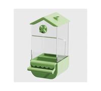 Mangeoire à Oiseaux Mangeoire Automatique for perroquets, Cage à Oiseaux, boîte Nourriture, Pigeons, Fournitures et ustensiles(Green)