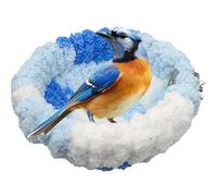 Mangeoire à oiseaux, niche, calopsitte, lit d'élevage de perroquets, nid de perroquet, nid de perroquet, nid de perroquet, abri confortable et confortable pour oiseaux, dortoir privé sûr