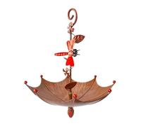 Mangeoire à Oiseaux | Plateau Nourricier Accrochable pour Colibris - Anti-Fuites en Forme De Parapluie pour Extérieur, Jardin, Balcon