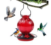 Mangeoire à oiseaux pour colibri 15,5 x 25 cm Décoration perchoir à | Petite mangeoire pour oiseaux sauvages pour l'extérieur pour les amoureux des animaux, paysagistes, jardins, jardin, balcon